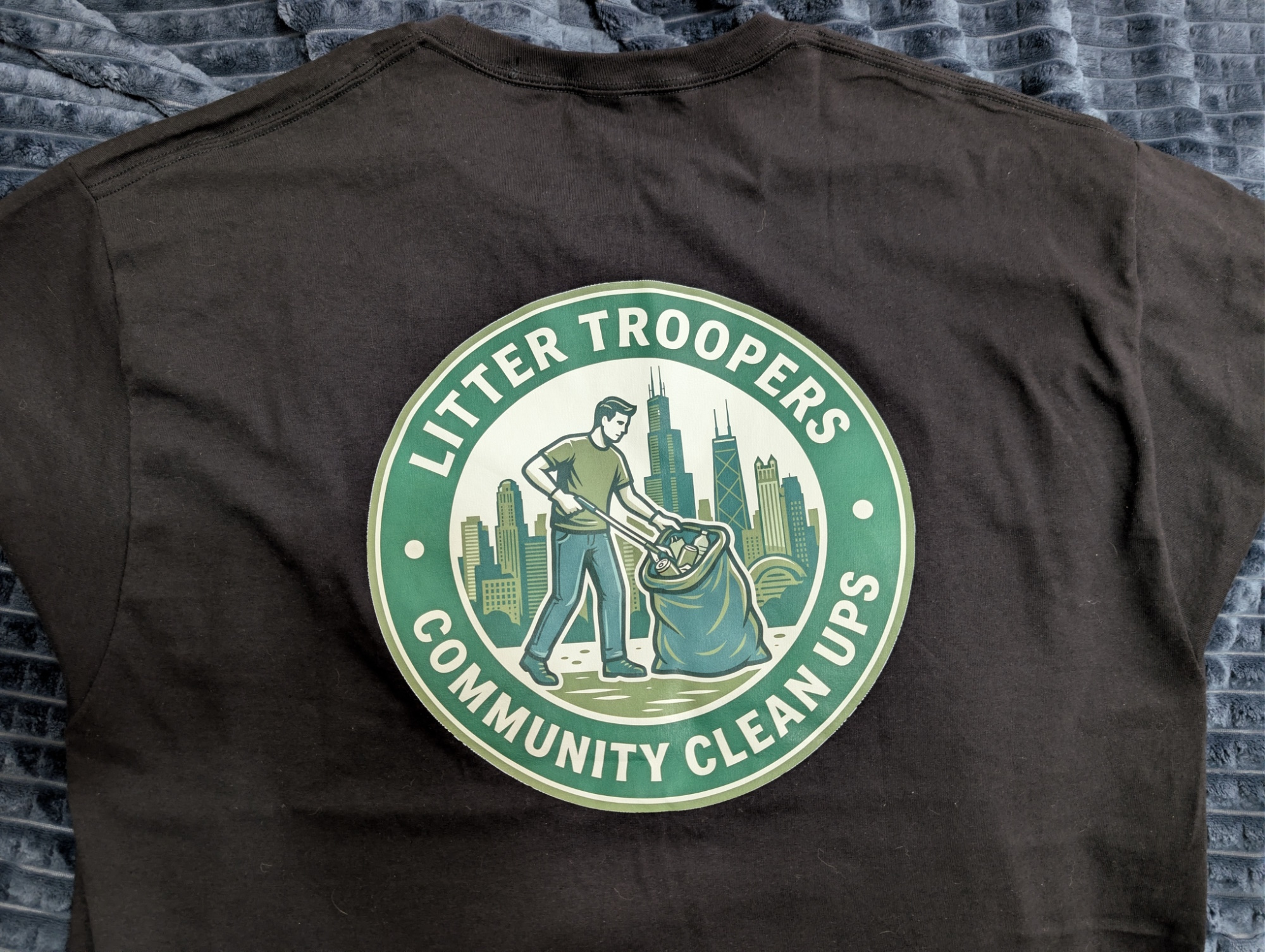 Litter Troopers T-Shirt Back